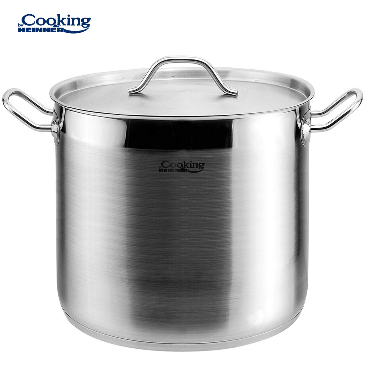Oala cu capac, Cooking by Heinner, Maestro, 30 x 23 cm, 16 L, inox, gri - imagine 3